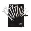 Jeu de 12 clés mixtes en mm en trousse - SAM OUTILLAGE - 50A-TRJ14 pas cher