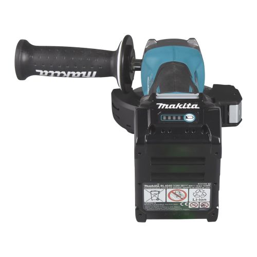 Meuleuse d'angle XGT 40 V D125 mm avec 2 batteries 4 Ah MAKITA GA044GM203 photo du produit Secondaire 3 L