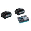 Scie circulaire 40V + 2 batteries 4 Ah + chargeur + coffret MAKPAC MAKITA HS004GM202 photo du produit Secondaire 2 S