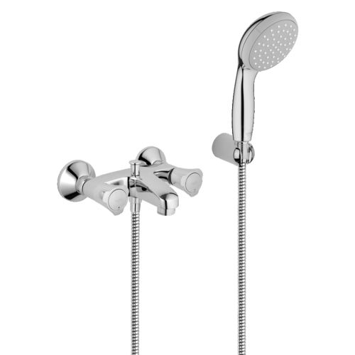 Mélangeur bain / douche COSTA L avec set de douche - GROHE - 25460001 pas cher