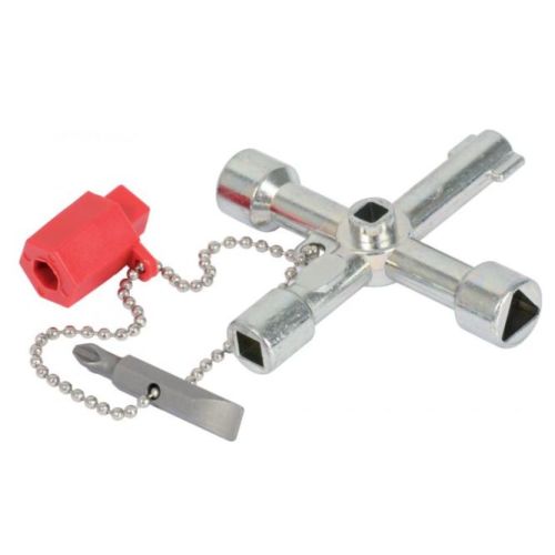 Clé universelle pour armoire électrique 71 mm KS TOOLS 130.1015 photo du produit