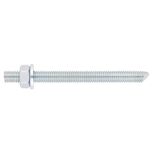 Tige filet&eacute;e ADX BI 6x70 &eacute;crou + rondelle photo du produit