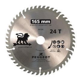 Disque à tronçonner Peugeot Outillage ENERGYBLADE diamètre 165 mm alésage 20 mm - 801320 photo du produit Principale M