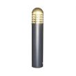 Potelet paralume Miidex Lighting 230 V 35 W rond gris - 70800 photo du produit Secondaire 1 S