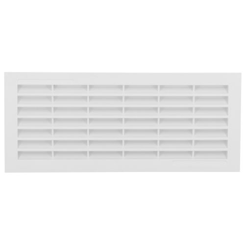 Grille de ventilation ménagère réglementaire rectangulaire 200mm - NICOLL - B201 pas cher