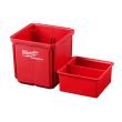 Bacs amovibles PACKOUT 10 x 10 cm 2 pièces MILWAUKEE 4932480699 photo du produit Secondaire 1 S