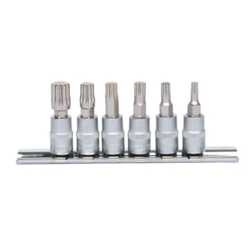 Rail de 6 douilles tournevis ULTIMATE XZN 1/4 '' de M4 à M10 KS TOOLS 911.1547 photo du produit