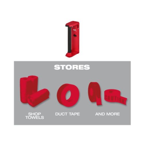 Porte-serviette en papier PACKOUT MILWAUKEE 4932480707 photo du produit Secondaire 4 L