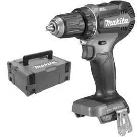 Perceuse-visseuse 18V (sans batterie ni chargeur) + coffret Makpac 2 - MAKITA - DDF485ZJ pas cher Principale M