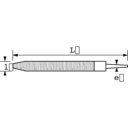 Râpe 1/2'' ronde batarde emmanchée SAM OUTILLAGE BRD-20-BE photo du produit Secondaire 1 L