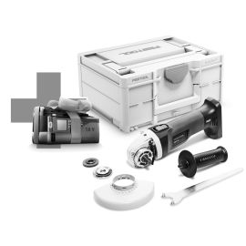 Meuleuses d'angle 18V Festool AGC 18-125 EB-Basi + 1 batteries 5,2 Ah en coffret - 577031 pas cher Principale M
