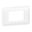 Plaque de finition MOSAIC blanc pour 3 modules - LEGRAND -  078803L pas cher