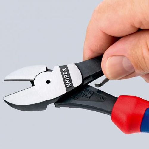 Pince coupante de côté capacité 3,8mm - KNIPEX - 74 12 180 pas cher Secondaire 2 L