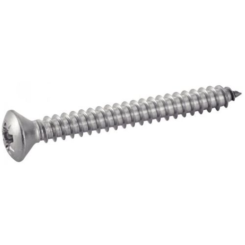 Vis à tôle tête fraisée bombée pozidrive forme C inox A2 DIN 7983 3,5X32 boîte de 200 - ACTON- 624113,5X32 pas cher