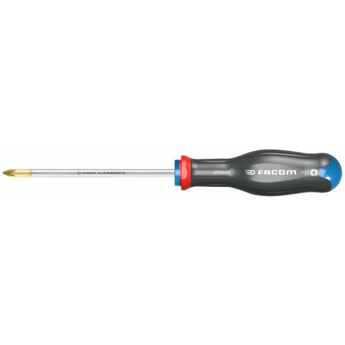Tournevis Protwist® PZ2 6x125mm longueur totale 245mm - FACOM - ATD2X125 pas cher Secondaire 1 L