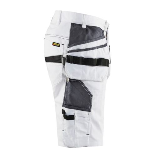 Short peintre + stretch avec poches flottantes blanc gris foncé T38 - BLÅKLÄDER - 109913301098C44 pas cher Secondaire 2 L