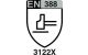 Picto EN 388-3122X