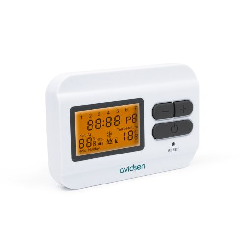 Thermostat numérique à écran LCD pour chaudière - ADVISEN - 103952 pas cher Secondaire 1 L