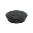 Bouchon circulaire passe-câbles D60 plastique noir EMUCA 5123817 photo du produit Secondaire 1 S