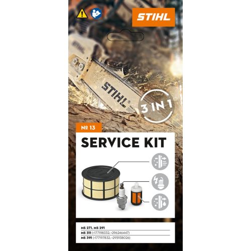 Service kit N° 13 pour MS 271, MS 291, MS 311 et MS 391 STIHL 11400074103 photo du produit Secondaire 1 L