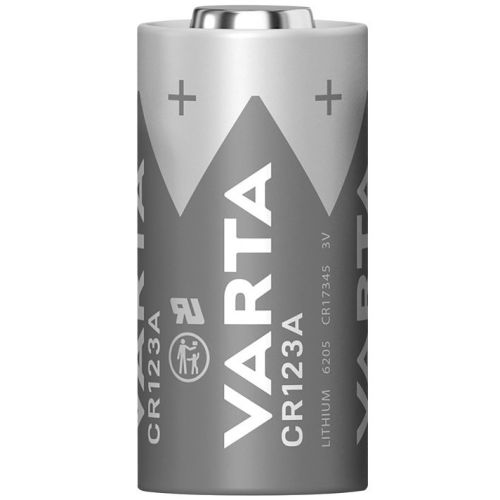 Pile lithium CR123 x 1 3V 1430mAh - VARTA pas cher