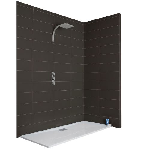 Receveur KINESURF PN24 bonde centrée sur la largeur 120 x 70 x 4 cm KINEDO RD1150AD photo du produit Secondaire 4 L