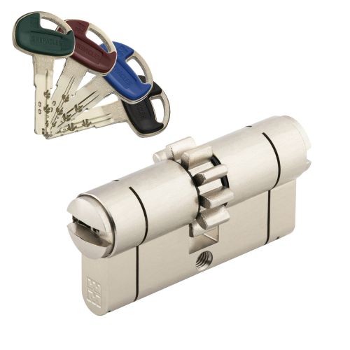 Cylindre europ&eacute;en H&eacute;racl&egrave;s X8 &agrave; roue dent&eacute;e 10 dents vari&eacute; 33 x 33 mm - C2KDRR537GXC5 photo du produit