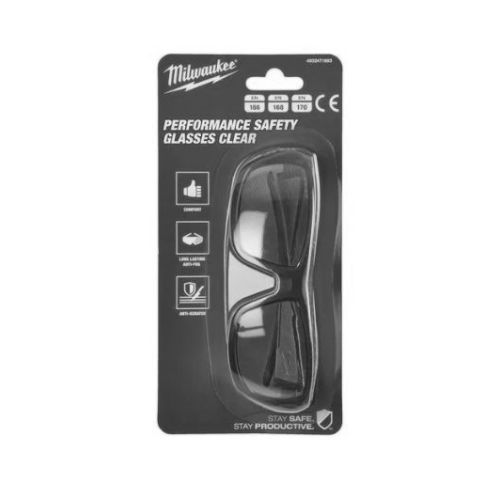 Lunettes de sécurité claires PERFORMANCE 1PC antibuée/anti-rayure - MILWAUKEE TOOL - 4932471883 pas cher Secondaire 5 L