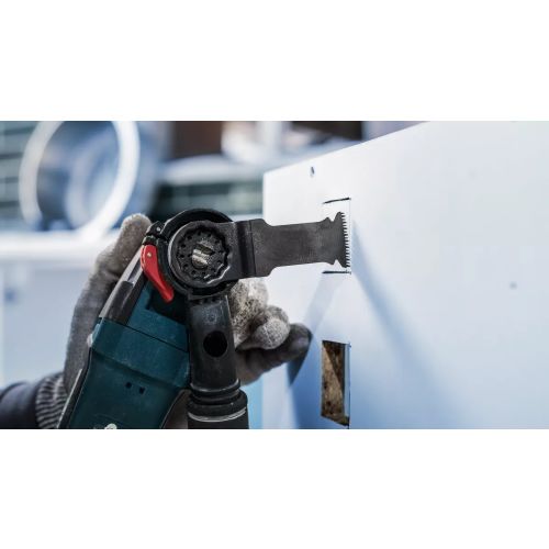Lot de 5 lames de scie oscillante Pro AIZ 32 BSPIB Starlock extra bois dur 32 x 50 mm BOSCH 2608669071 photo du produit Secondaire 2 L