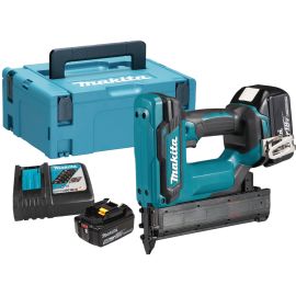 Cloueur 18V Li-Ion LXT Makita DFN350RTJ + 2 batteries 5 Ah + chargeur + coffret MAKPAC photo du produit Principale M