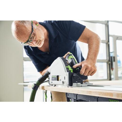 Scie plongeante 1200 W Festool TS 55 F-Plus Master Edition + coffret Systainer SYS3 M 337 FESTOOL 577843 photo du produit Secondaire 4 L