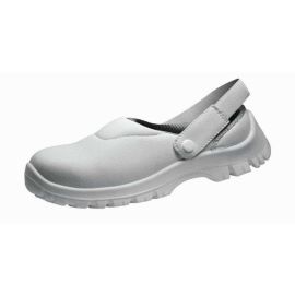 Sabot blanc Tec Safety Workwear HOG/NIX T40 bride pivotant tige microtec - NIX photo du produit Principale M