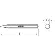 Pointerolle de maçon à corps octogonal 350 x 16 mm KS TOOLS 156.0513 photo du produit Secondaire 2 S