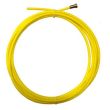 Gaine guide fil acier jaune 5m Abicor Binzel BTR - 124.0044 pas cher
