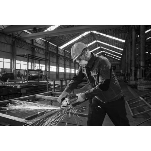 Meuleuse d&rsquo;angle 18V GWS 18V-8 Professional 125mm + 2 batteries 4Ah + chargeur rapide + coffret L-BOXX - BOSCH - 06019N9002 pas cher Secondaire 5 L