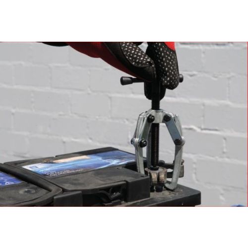 Extracteurs &agrave; 3 bras pour cosses de batterie M10x100 mm KS TOOLS 700.1169 photo du produit Secondaire 2 L