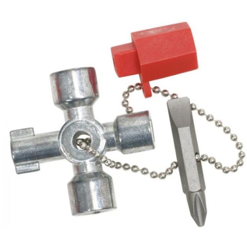 Mini clé universelle pour armoire électrique 100 g KS TOOLS 130.1010 photo du produit