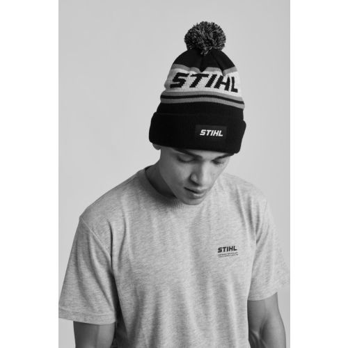 Bonnet à Pompon 24 noir - orange - gris - STIHL - 0421-600-0200 pas cher Secondaire 2 L