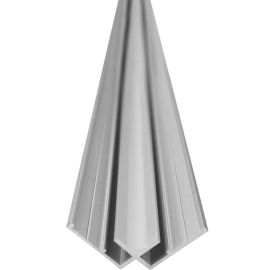Profilé angle Roth Vipanel 90° intérieur argent mat - 1420000323 photo du produit Principale M
