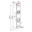 Kit serrure MULTIREVERSO TIRARD WG592010 photo du produit Secondaire 3 S