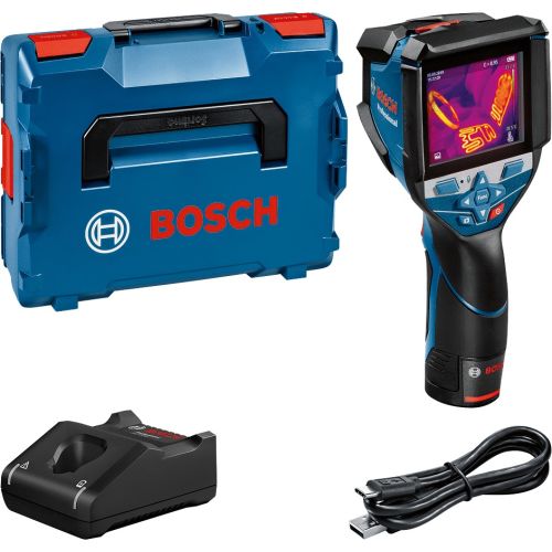 Caméra thermique GTC 600 C 12 V + 1 batterie 12 V 2 Ah + chargeur + coffret L-BOXX BOSCH 0601083500 photo du produit