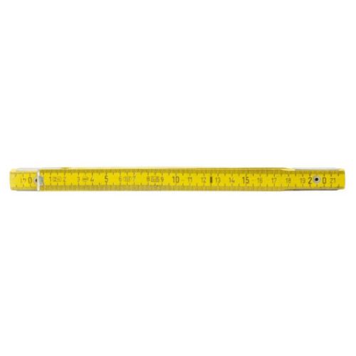 Mètre pliant jaune en bois longueur 2 m KS TOOLS 300.0060 photo du produit Secondaire 1 L