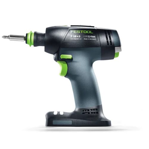 Perceuse-visseuse 18 V  T 18+3-Basic-4,0  (sans batterie ni chargeur) FESTOOL 577051 photo du produit Secondaire 1 L