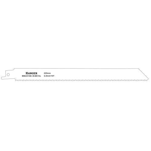 Lames de scie sabre MM22510Bi L 225 mm pour bois et métal HANGER 150302 photo du produit Principale L