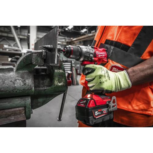 Perceuse-visseuse à percussion FUEL M18 18 V FPD3-502X + 2 batteries 5 Ah + chargeur rapide + HD BOX MILWAUKEE 4933479860 photo du produit Secondaire 2 L