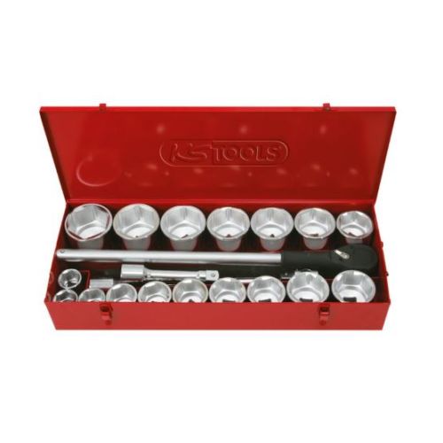 Coffret de douilles et accessoires 1 '' 22 pièces KS TOOLS 911.0822 photo du produit