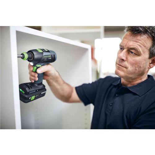 Perceuse-visseuse 18V T 18+3 HPC 4,0 I-Set + 2 batteries 4 Ah + chargeur + Systainer SYS3 FESTOOL 577609 photo du produit Secondaire 3 L