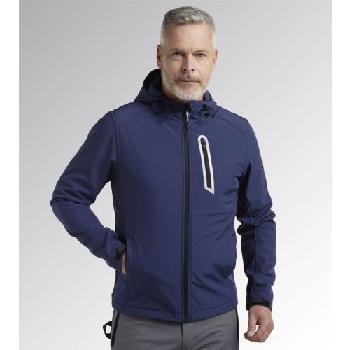 Veste SAIL Softshell bleu poudré TM DIADORA SPA 702.159632 photo du produit Secondaire 1 L