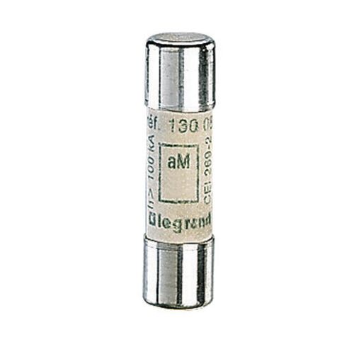 Boite de 10 cartouches industrielles cylindriques type AM 10 x 38 mm sans voyant 12 A LEGRAND 013012 photo du produit Principale L