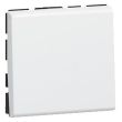 Poussoir MOSAIC 6 A 250 V 2 modules blanc LEGRAND 077040 photo du produit Secondaire 1 S